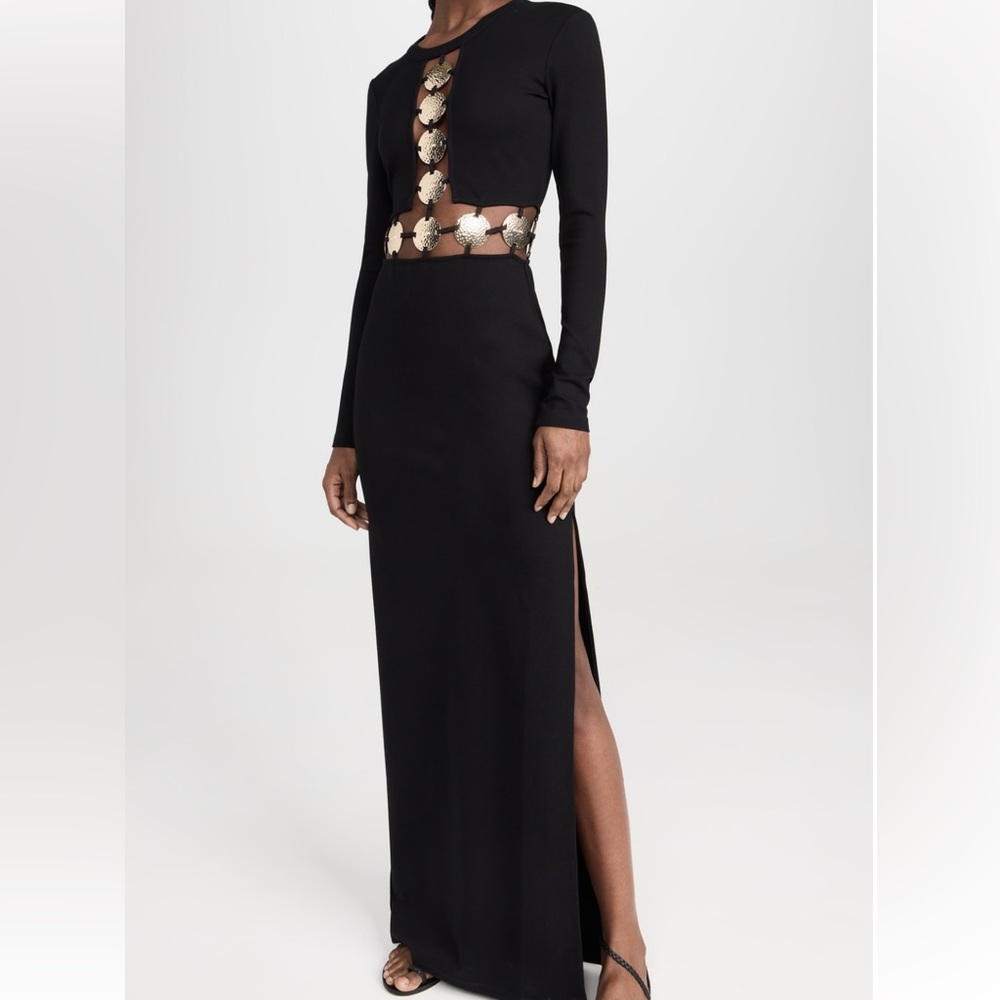 STAUD Delphine Dress in black